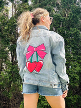 Cherry Bow Painted Jacket