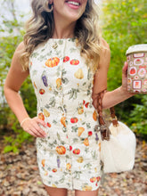 Fall Pumpkin Denim Dress
