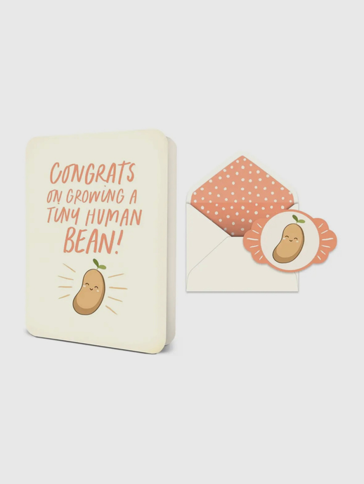 Tiny Human Bean Card