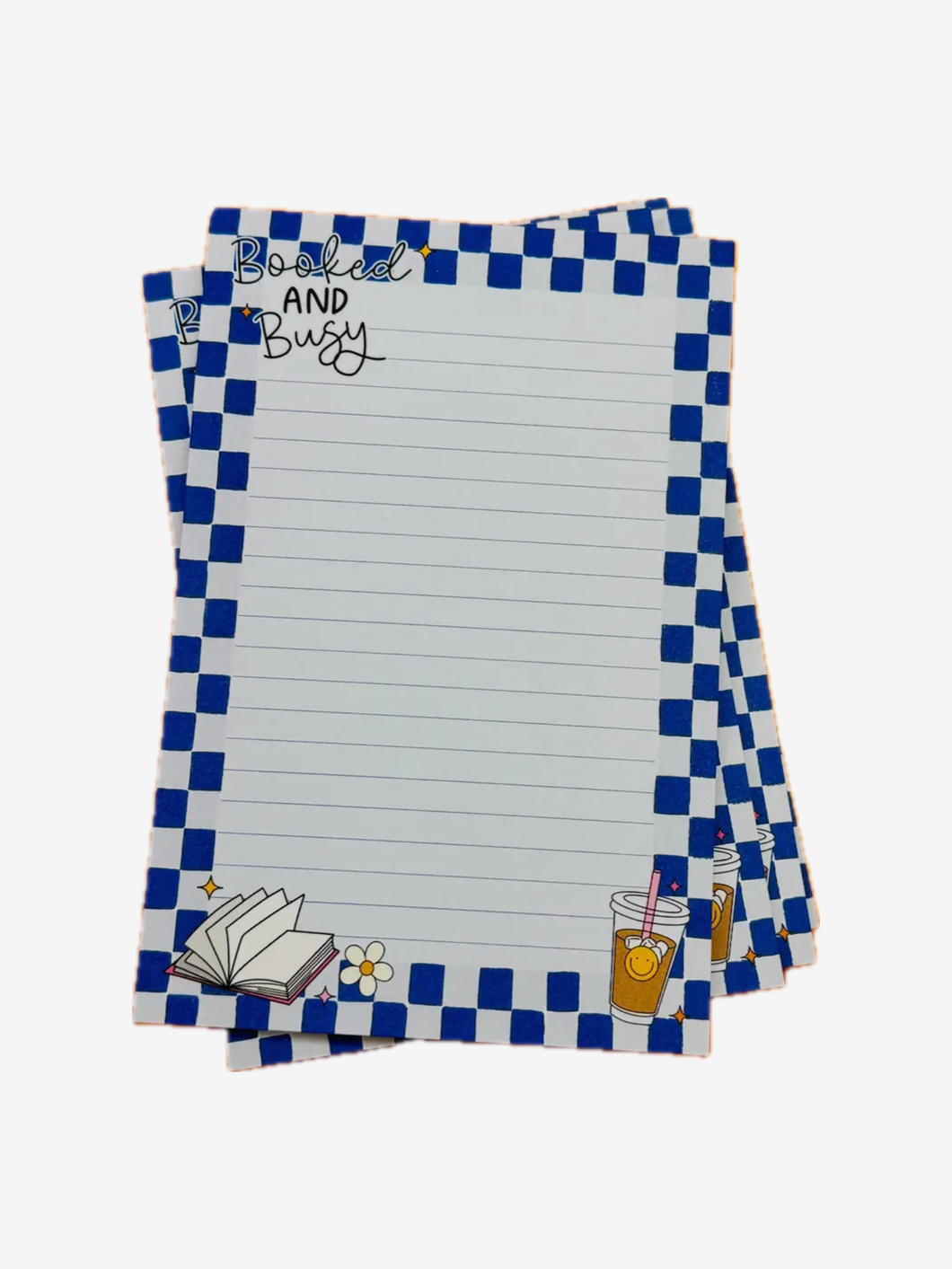 Booked and Busy Notepad