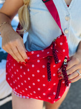 Red Polka Dot Crossbody Bag