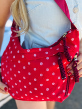 Red Polka Dot Crossbody Bag