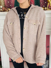 Soft Brown Waffle Shacket