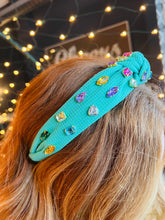 Green Jeweled Headband
