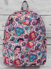 Floral K-Pop Demon Hunters Book Bag
