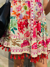 Floral Tassel Beaded Dress