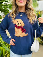 Puppy with Scarf Sweater