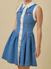 Denim Collared Dress