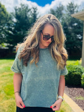 Jade Acid Wash T-Shirt