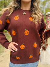 Brown Pumpkin Sweater