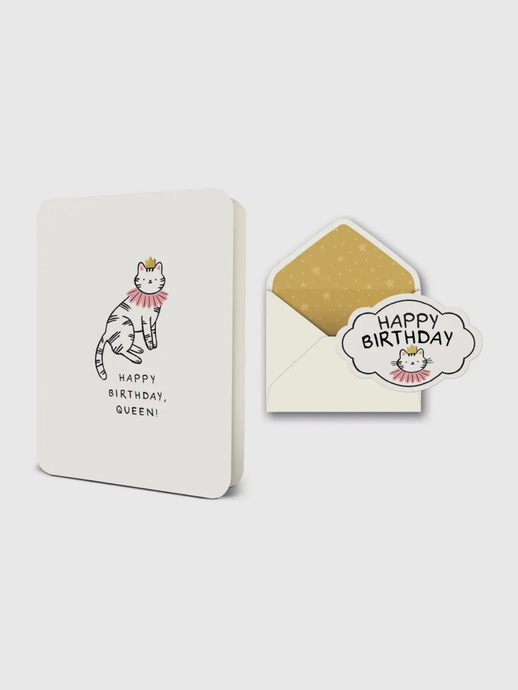 Happy Birthday, Queen Card