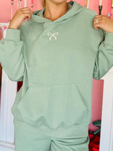 Sage Green Bow Hoodie