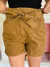 Brown Polka Dot Shorts