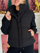 Black Puffer Vest