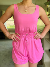 Pink Athletic Romper
