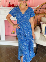 Blue Floral Dress