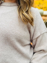 Soft Tan Long Sleeve Top