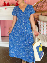 Blue Floral Dress