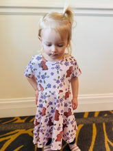 Kids Lavender Bunny Dress