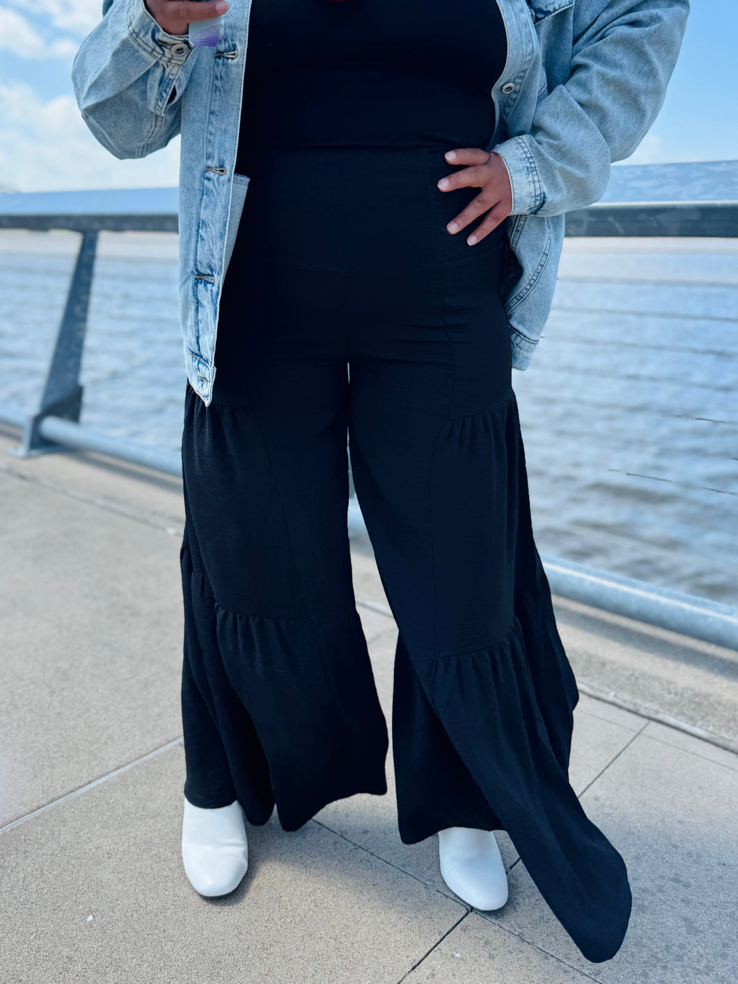 Black Wide Leg Pants
