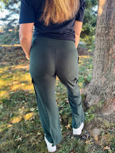 Regency Green Straight Leg Cargo Pants