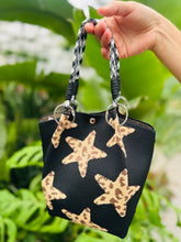Leopard Print Star Mini Tote Purse