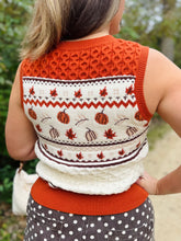 Pumpkin Sweater Vest