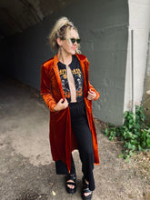 Rust Velvet Duster