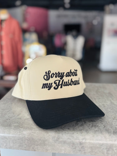 Sorry About My Husband Trucker Hat