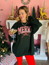 Forest Green Merry Crewneck