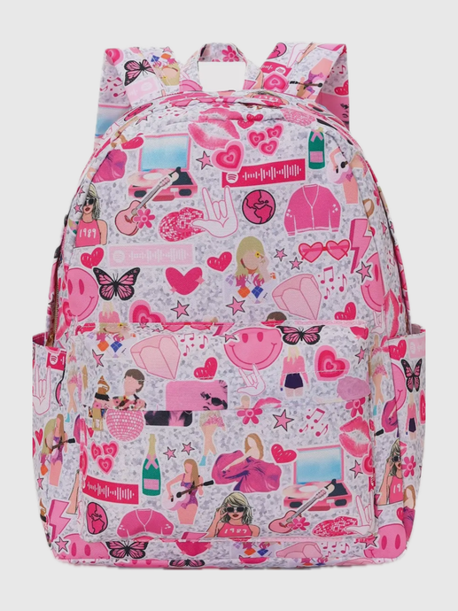 Pink Swiftie Book Bag