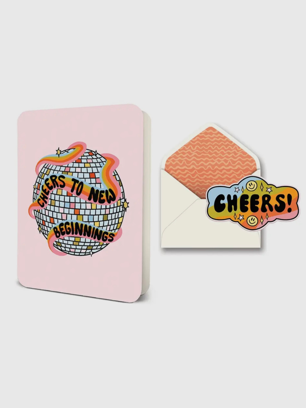 Cheers to New Beginnings Card