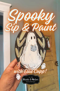 Spooky Sip & Paint Class