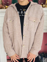 Soft Brown Waffle Shacket