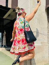 Floral Tassel Beaded Dress