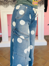 Polka Dot Barrel Jeans