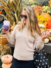 Soft Tan Long Sleeve Top