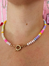 Rainbow Beaded Necklace