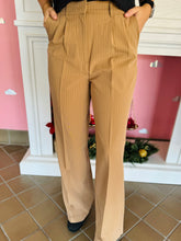 Striped Pleated Pants
