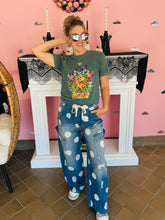 Polka Dot Barrel Jeans