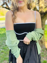 Ribbed Detail Tank Top