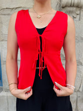 Red Tie Vest