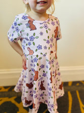 Kids Lavender Bunny Dress