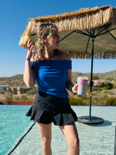 Cobalt Blue Off Shoulder Top