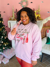 Pink Pass the Bubbly Crewneck