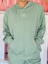 Sage Green Bow Hoodie