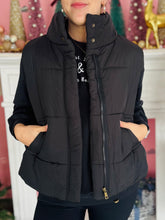 Black Puffer Vest