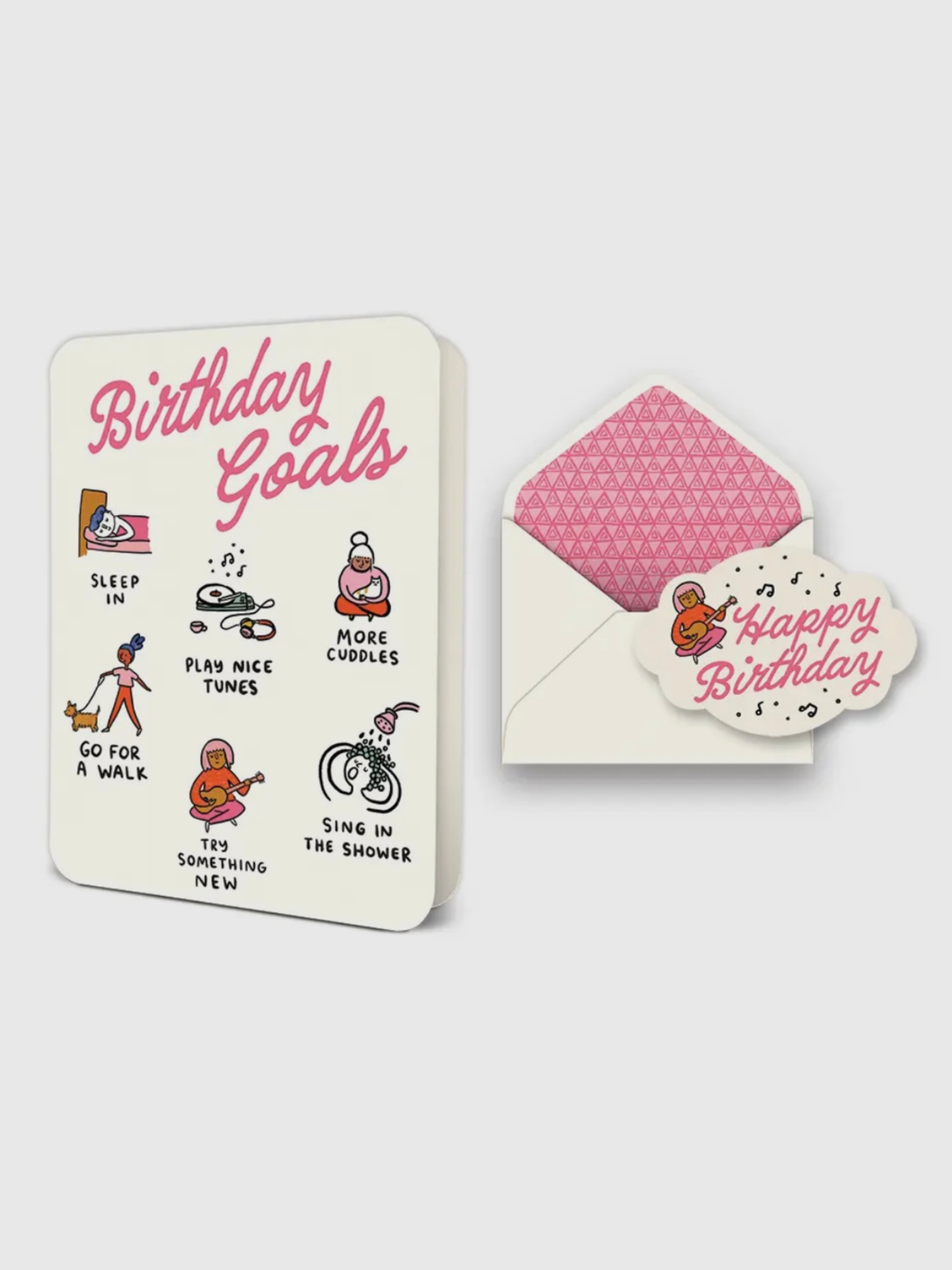 Birthday Goals Card