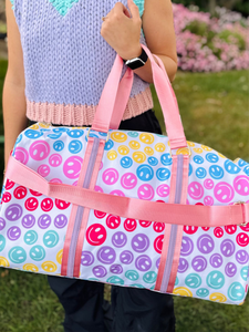 Smiley Face Duffle Bag