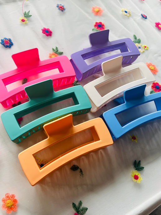 Square Claw Clips